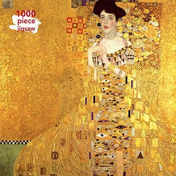 portada Adult Jigsaw Gustav Klimt: Adele Bloch Bauer: 1000 Piece Jigsaw (1000-Piece Jigsaws) (en Inglés)