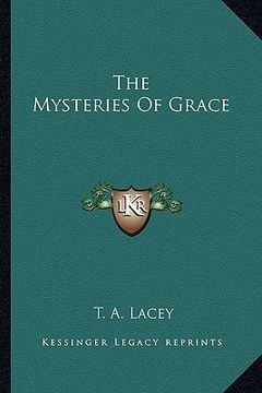 portada the mysteries of grace (in English)