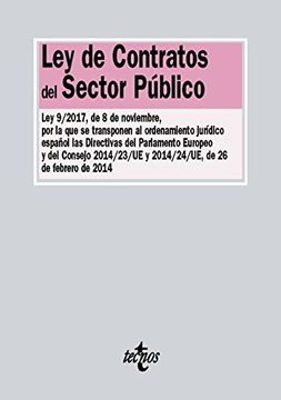 portada Ley de Contratos del Sector Público