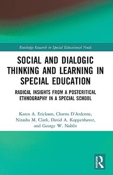 portada Social and Dialogic Thinking and Learning in Special Education (Routledge Research in Special Educational Needs) (in English)