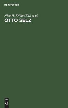portada Otto Selz: His Contribution to Psychology (en Inglés)