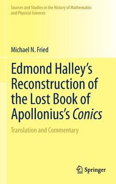 portada edmond halley`s reconstruction of the lost book of apollonius`s conics