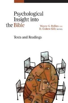 portada psychological insight into the bible: texts and readings (en Inglés)