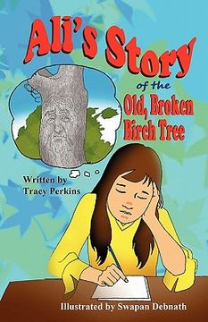 portada ali's story of the old, broken birch tree (en Inglés)