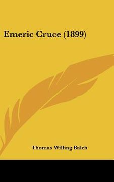 portada emeric cruce (1899) (en Inglés)