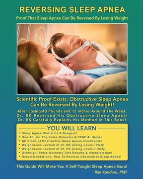 portada Reversing Sleep Apnea: Proof that Sleep Apnea Can Be Reversed By Losing Weight (en Inglés)