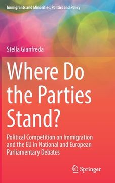 portada Where Do the Parties Stand?: Political Competition on Immigration and the EU in National and European Parliamentary Debates (en Inglés)
