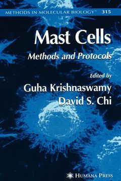 portada mast cells: methods and protocols (en Inglés)