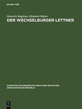 portada Der Wechselburger Lettner (in German)