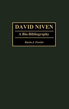portada David Niven: A Bio-Bibliography (en Inglés)