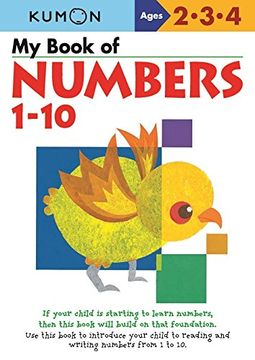 portada My Book of Numbers 1-10 (Kumon Math Skills) (en Inglés)