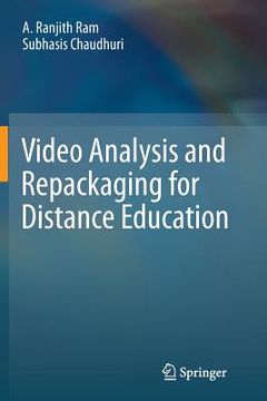 portada Video Analysis and Repackaging for Distance Education (in English)