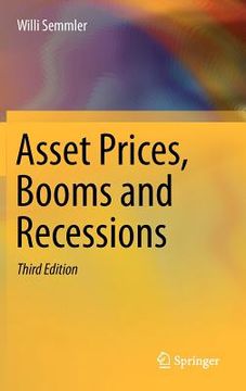 portada asset prices, booms and recessions: financial economics from a dynamic perspective (en Inglés)