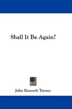 portada shall it be again? (in English)