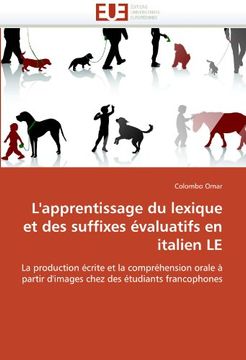 portada L'Apprentissage Du Lexique Et Des Suffixes Evaluatifs En Italien Le