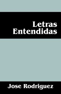 portada Letras Entendidas (Spanish Edition)