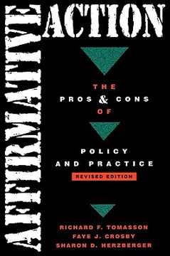portada affirmative action: the pros and cons of policy practice (in English)