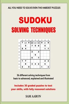 portada Sudoku Solving Techniques (en Inglés)