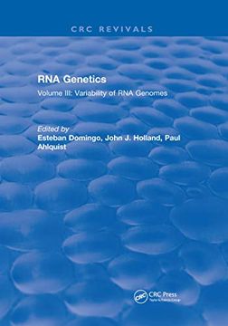 portada Rna Genetics: Volume Iii: Variability of rna Genomes 