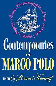 portada contemporaries of marco polo (in English)