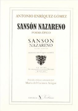 portada Sanso?n nazareno: Poema e?pico (in Spanish)