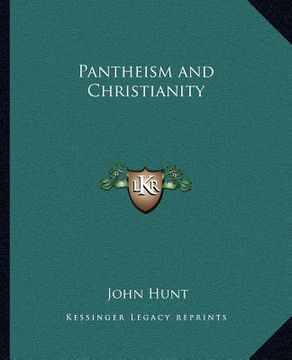 portada pantheism and christianity (en Inglés)