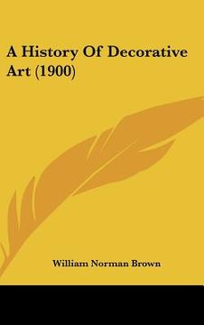 portada a history of decorative art (1900) (en Inglés)