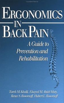 portada ergonomics in back pain: a guide to prevention and rehabilitation (en Inglés)