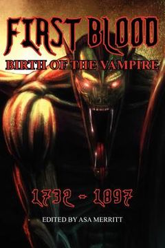 portada first blood: birth of the vampire 1732-1897 (en Inglés)