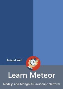 portada Learn Meteor - Node.js and MongoDB JavaScript platform (en Inglés)