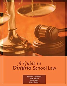 portada A Guide to Ontario School law (en Inglés)