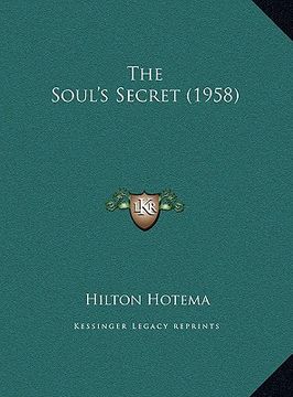 portada the soul's secret (1958) (en Inglés)