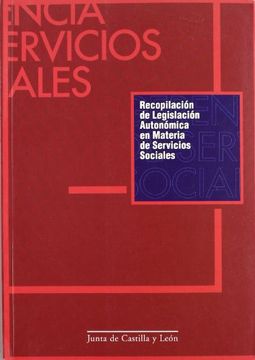 portada Recopilacion Legislac. Autonom. Materia Servic. Sociales (in Spanish)