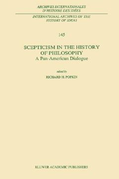 portada scepticism in the history of philosophy: a pan-american dialogue (en Inglés)