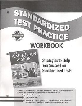 portada the american vision standardarized test practice workbook: modern times