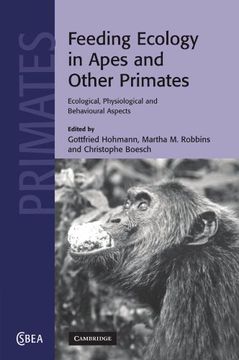 portada Feeding Ecology in Apes and Other Primates Paperback (Cambridge Studies in Biological and Evolutionary Anthropology) (en Inglés)