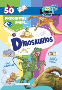 portada 50 Preguntas Sobre: Dinosaurios