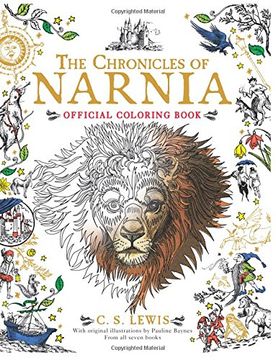 portada The Chronicles of Narnia Official Coloring Book (en Inglés)