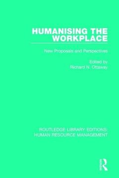 portada Humanising the Workplace: New Proposals and Perspectives (en Inglés)