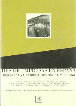 portada Redes de Empresas en España.  Una Perpsectiva Teórica, Histórica y Global. (Historia Empresarial)