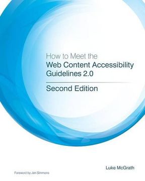portada How to Meet the web Content Accessibility Guidelines 2. 0 (in English)