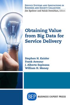 portada Obtaining Value from Big Data for Service Delivery (in English)