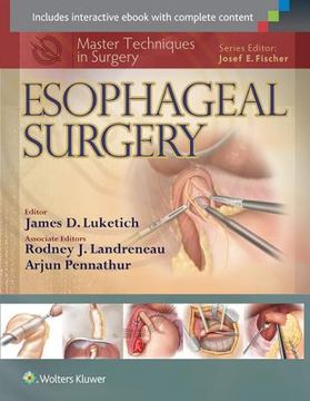 portada Master Techniques in Surgery: Esophageal Surgery (en Inglés)