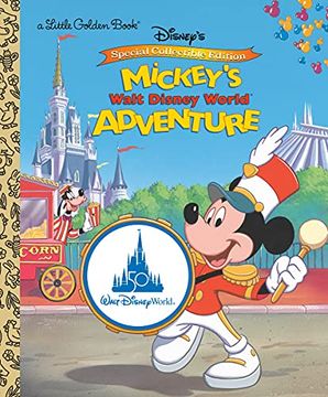 portada Mickey'S Walt Disney World Adventure (Little Golden Books) 