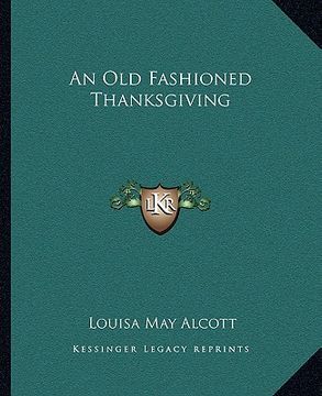 portada an old fashioned thanksgiving