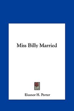 portada miss billy married (in English)