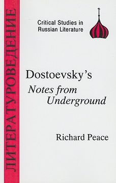 portada dostoevsky's notes from underground (en Inglés)