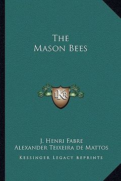 portada the mason bees (en Inglés)