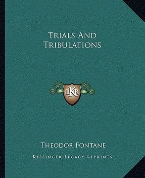 portada trials and tribulations (en Inglés)