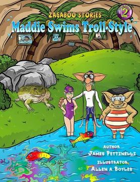 portada Maddie Swims Troll-Style (Zagabook 2) (in English)